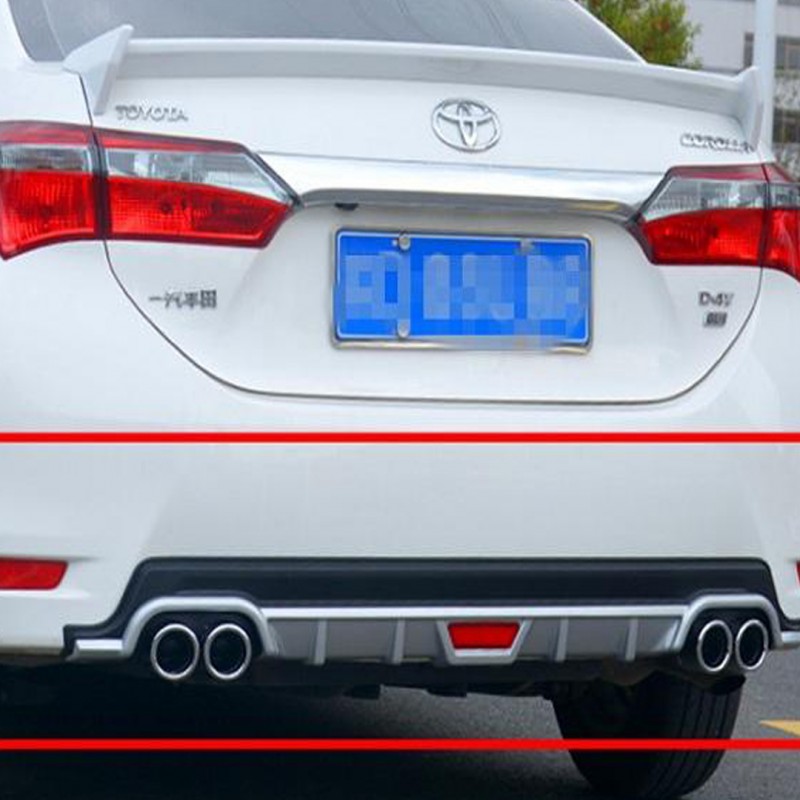 Toyota Corolla 2014-2018 ABS  Rear Diffuser