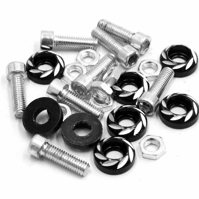 Uxcell Thread Screw for Motorcycle License Plate