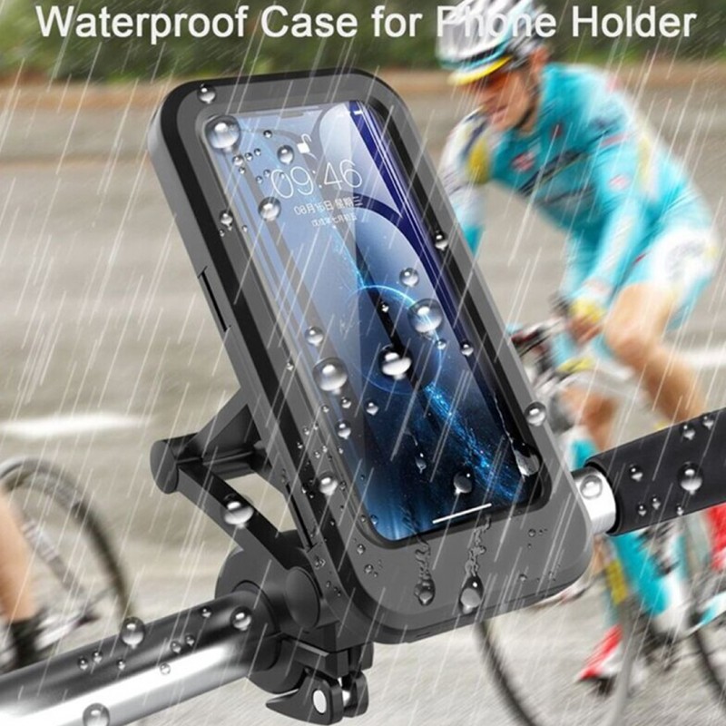 Waterproof Phone Stand Bicycle And Bike Handlebar Mobile Support Mount