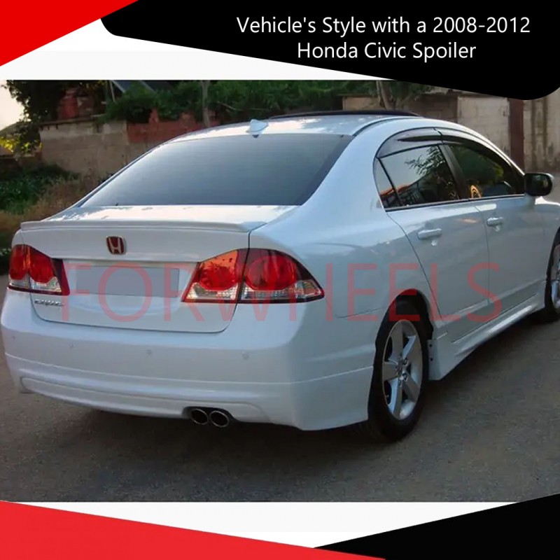 Vehicle's Style with a 2008-2012 Honda Civic Spoiler
