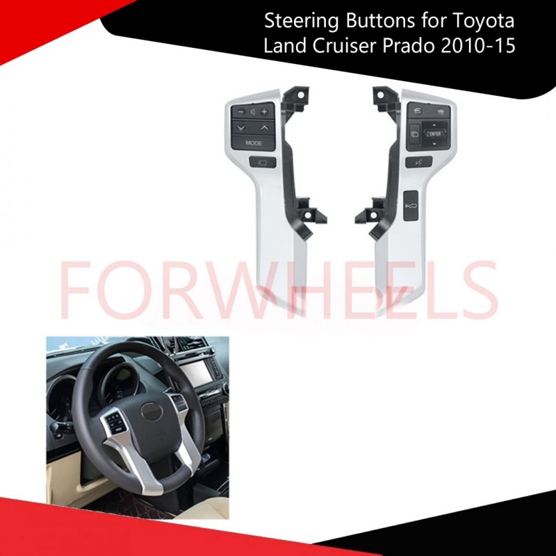 Multimedia Steering Buttons for Toyota Land Cruiser Prado 2010-15
