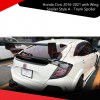 Honda Civic 2016-2021 with Wing Spoiler Style A - Trunk Spoiler